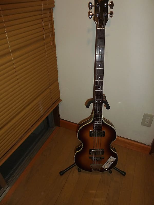 Greco VB-450 Violin Bass Sunburst 1974 Japan бас-гитара