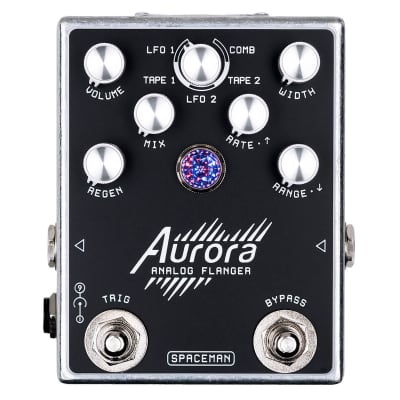 Spaceman Aurora Standard Flanger Effects Pedal image 1