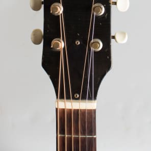 Gibson  LG-2 3/4 Flat Top Acoustic Guitar (1956), ser. #V5867-8, original brown alligator grain chipboard case. image 5