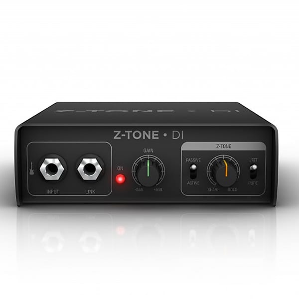 IK Multimedia Z-Tone DI Direct Box for Recording Guitar | Reverb