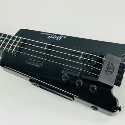 Steinberger Spirit XT-2, "One For My Lefty Bass Brothers!" 2023 - Black image 8