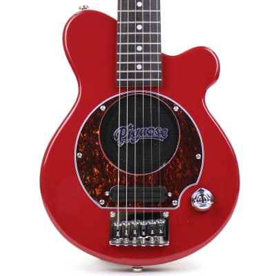 Pignose PGC Travel Guitar 赤 New Pignose PGG-200 Mini Electric Travel Guitar with Built
