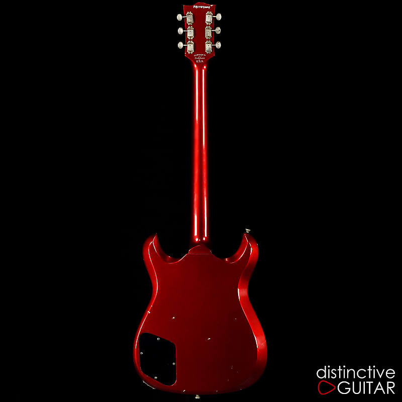 Demo Fano Alt de Facto ML6 Relic Guitar - Candy Apple Red - Lollar  Imperials/ Rosewood Board | Reverb Brazil