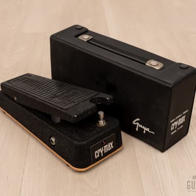 Guya Cry-Max PF-201 Vintage Expression Pedal Volume & Wah w/ Case, Japan Guyatone for sale