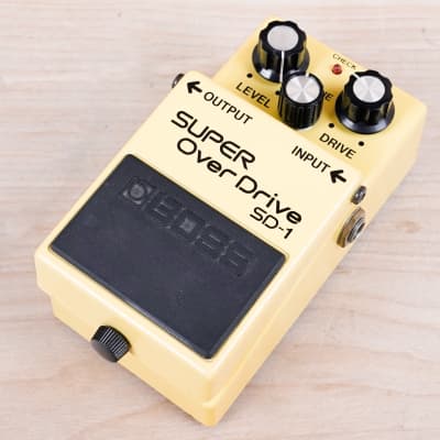 Boss SD-1 Super Overdrive 1981 - 1988 Made In Japan | Reverb