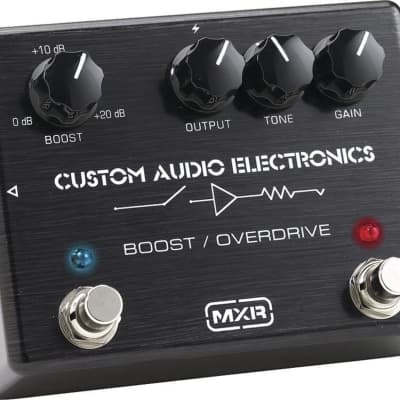 MXR MC402 CAE Boost/Overdrive Guitar Effect Pedal image 1