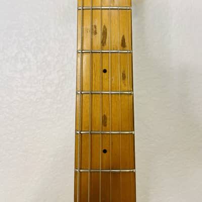 Electra Phoenix X110N Double Cut Ash Body Maple Neck Fretboard Matsumoku Japan 1983 - Natural image 13