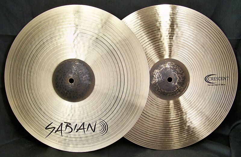 Sabian Crescent Element 15" Hi Hat Cymbals/Model # EL15H/New image 1