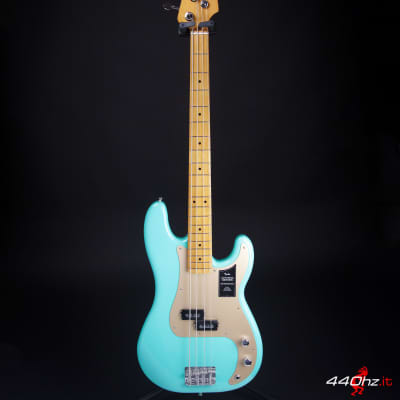 Fender Vintera '50s Precision Bass with Maple Fretboard Seafoam Green image 2