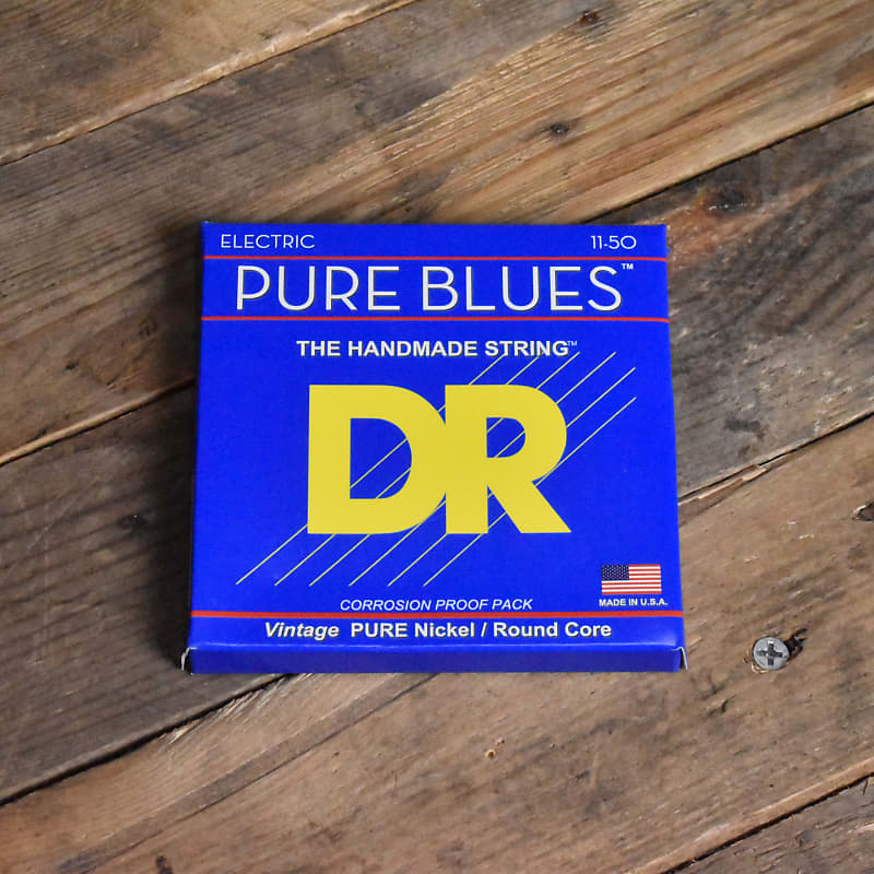 DR Pure Blues PHR-11 Electric Guitar Strings image 1