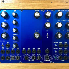 Oakley Sound Systems Modular Analogue Synth inc custom modules, PSU & oak case image 4