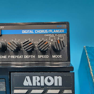 Rare Vintage 80s Arion DCF-1 Digital Chorus / Flanger Guitar Effect Pedal Japan image 4