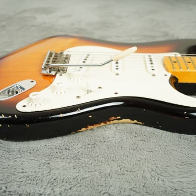 2012 Fender Custom Shop '57 Stratocaster Relic + OHSC + CANDY image 9
