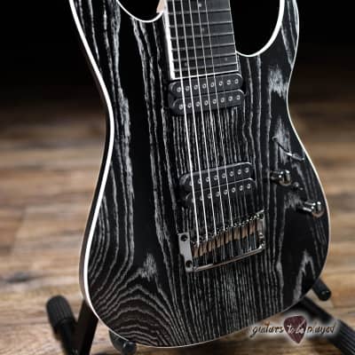 Ibanez RG5328 Prestige 8-String Ash Guitar w/ Case – Lightning Through A Dark image 3