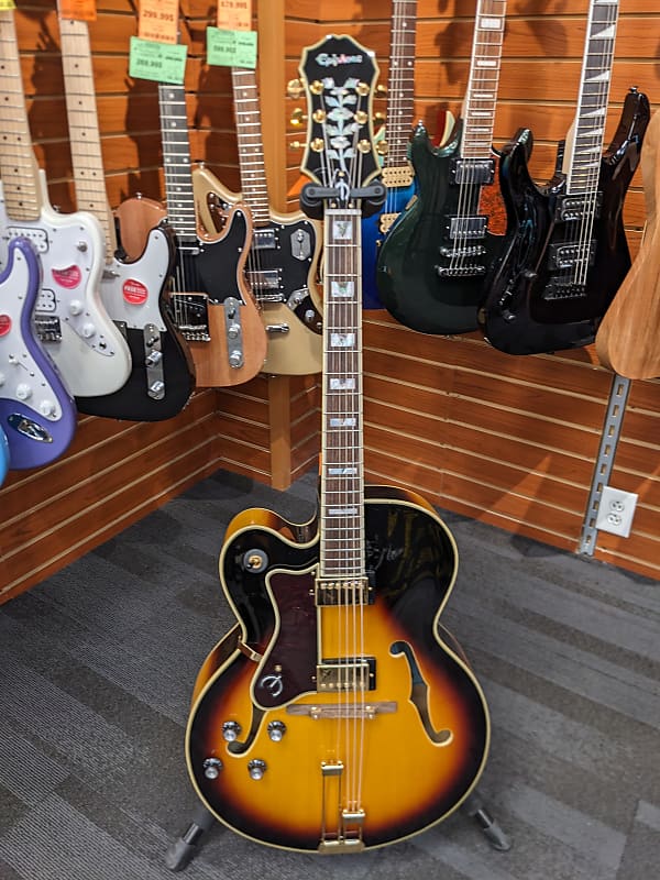 Epiphone Broadway Lefty - Vintage Sunburst | Reverb Canada