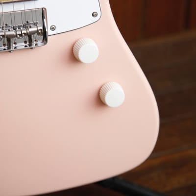 Harmony Silhouette Electric Guitar Shell Pink image 7