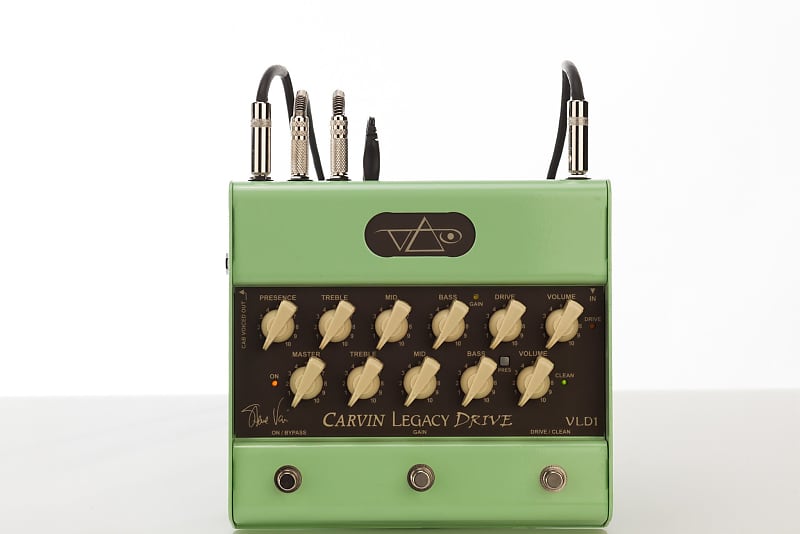 Carvin VLD1 Legacy Drive Steve Vai Signature Tube Preamp Pedal