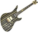 Schecter Synsyter Custom-S Electric Guitar Gloss Black Gold Stripes B-Stock 0835