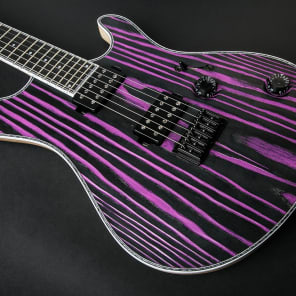Mayones Regius 6 Gothic Black Ash Matte w/ Purple Pore & BKP