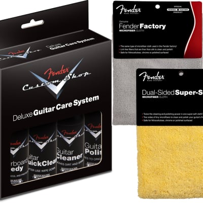 Fender guitar store care kit