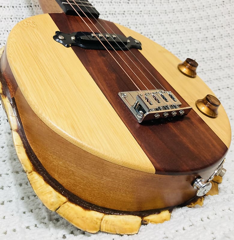 Turtle Shell Electric Tenor Guitar - mahogany top image 1