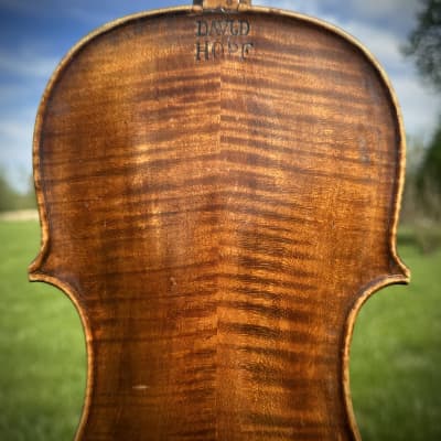 Old Violin Firebranded “David Hopf” 4/4 image 8