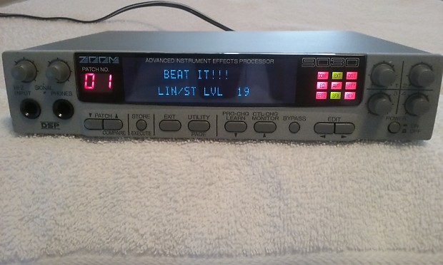 Zoom 9030 Advanced Instrument Effects Processor | Reverb