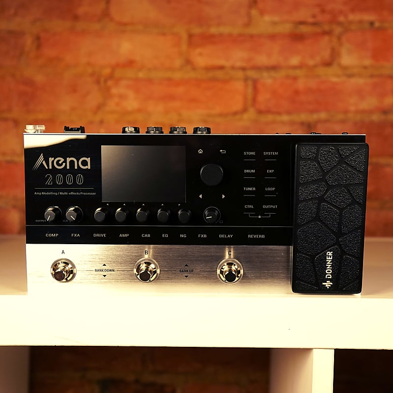 Donner Arena 2000 Multi-Effect Guitar Pedal AMP Modeling