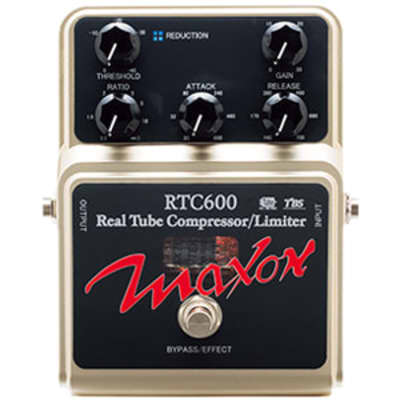 Reverb.com listing, price, conditions, and images for maxon-rtc600-real-tube-compressor-limiter