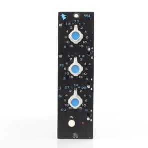 API 554 500 Series 3-Band Parametric Equalizer Module