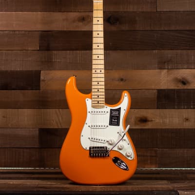 Fender Player Stratocaster, Maple FB, Capri Orange image 3