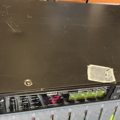 Yamaha SpX1000 Digital Reverb - Black image 3