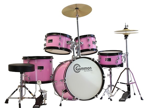 Gammon pink drum set hot sale