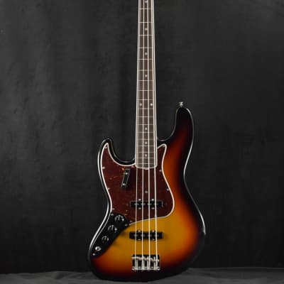 Fender American Vintage II 1966 Jazz Bass Left-Hand 3-Color Sunburst image 2