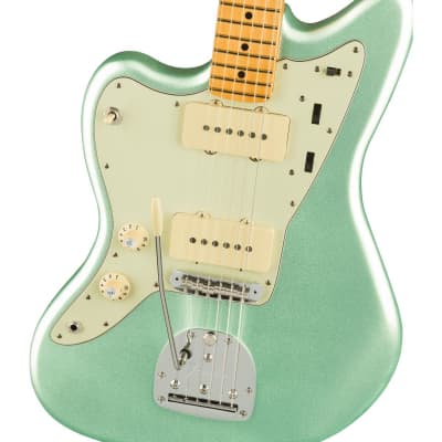 Fender American Professional II Jazz Bass® V, Maple Fingerboard, Mystic Surf Green image 3