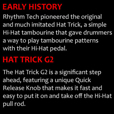 Rhythm Tech Hat Trick G2 Single Row image 3