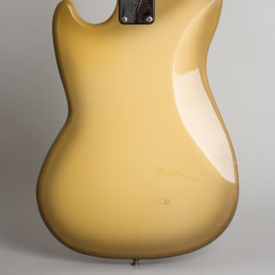 Fender  Mustang Solid Body Electric Guitar (1979), ser. #S 823784, original black tolex hard shell case. image 4