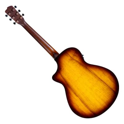 Breedlove Pursuit Exotic S Concerto CE Tiger's Eye All Myrtlewood Acoustic Electric Guitar image 3