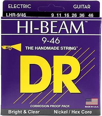 DR HI-BEAM™ - Nickel Plated Electric Guitar Strings - Light to Medium 9-46 image 1
