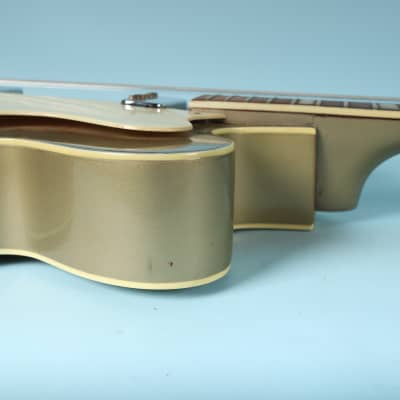 1950's-60's Silvertone Aristocrate Model 1365 Silver Electric Guitar image 14