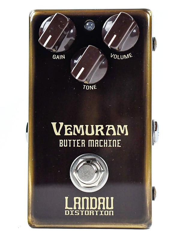 2024 VEMURAM BUTTER MACHINE MIKE LANDAU OVERDRIVE PEDAL