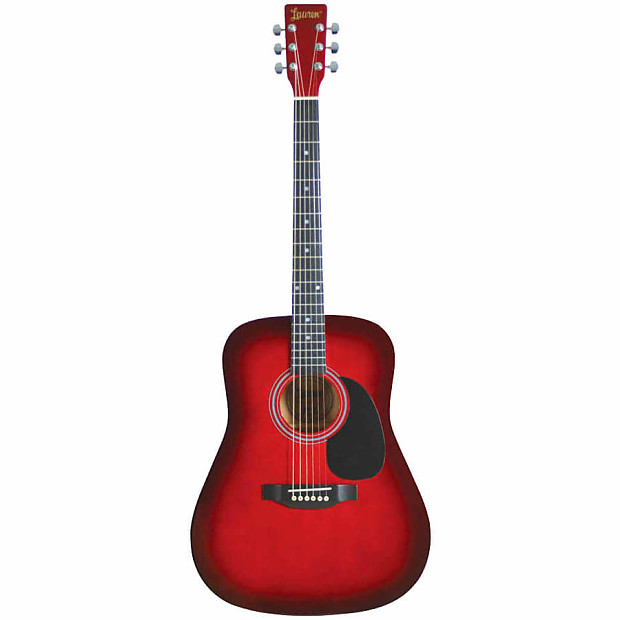 Lauren LA125RD Dreadnought Redburst image 1