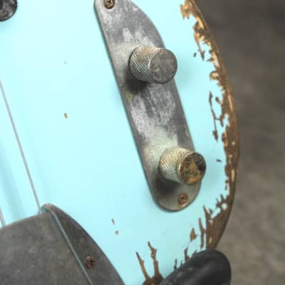 Luthier-made '51 Precision Bass 2019 Aged Sonic Blue image 9