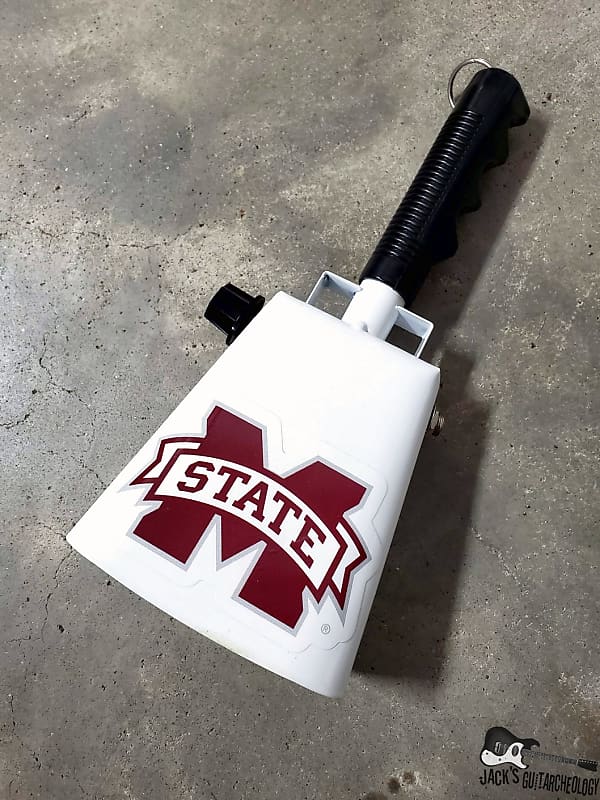 Chrome-plated Mississippi State cowbell