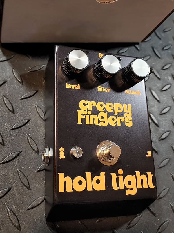 Creepy Fingers Hold Tight Tone Bender MKI Fuzz ToneBender Recent Black  Orange