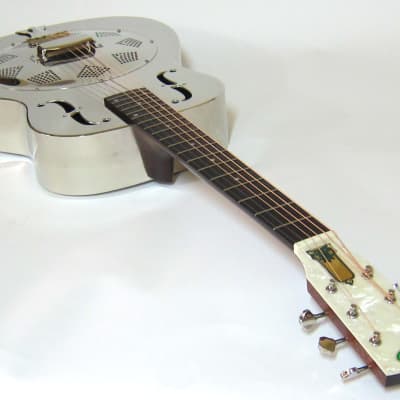 Regal Acoustic Resonator Guitar Nickel-Plated Steel Body - Open Box image 9