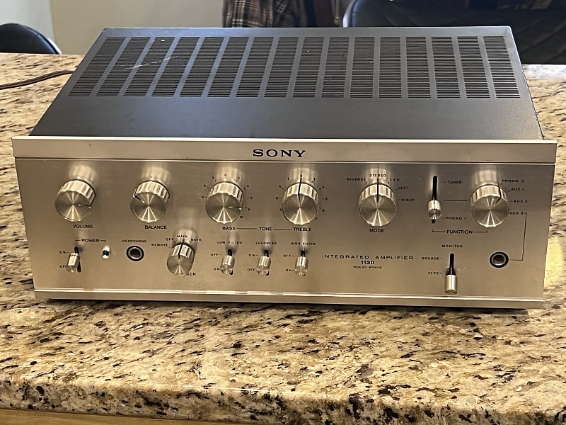 ジャンク　SONY ソニー　TA-1130 プリメインアンプ SONY - SONY TA-1130プリメインアンプ【名機】の通販 by ME☆RU's shop