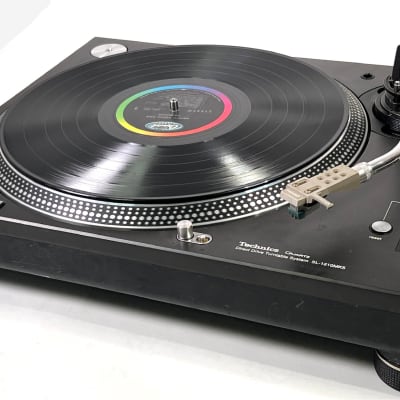 Technics SL-1200 MK3D Black Pair Direct Drive DJ Turntable