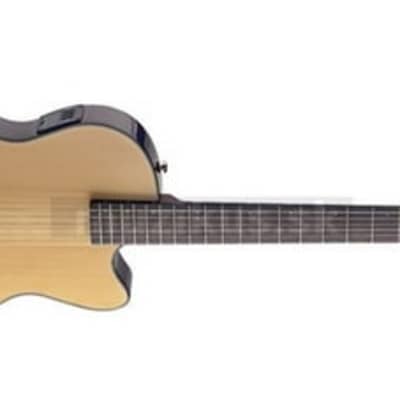 Immagine Angel Lopez EC3000CN Electric Solid Body Classical Guitar w/ Cutaway, New, Free Shipping - 4