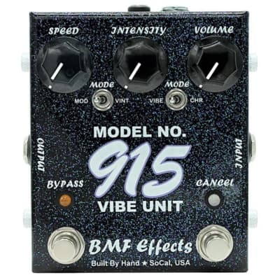 New BMF Effects Model No. 915 Vibe Unit 18V Guitar Effects Pedal w/ Power Supply for sale